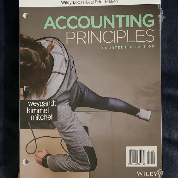 Accounting Principles, 14th Edition (Weygandt, Kimmel, Mitchell) – Wiley Loose-L - Picture 1 of 1